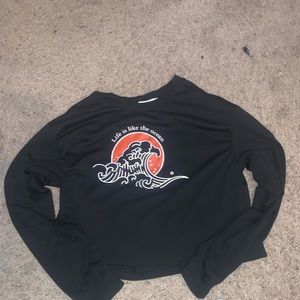 ROMWE long sleeve graphic tee